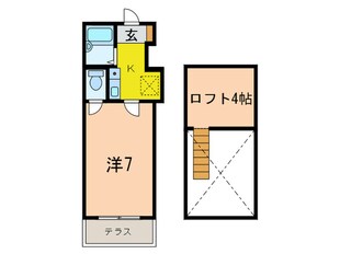 サンシャイン高丸の物件間取画像